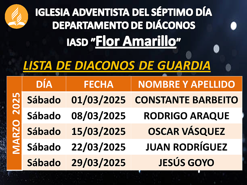 Diáconos de guardia