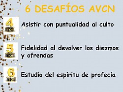 Recuerden los desafíos estratégicos de la AVCN